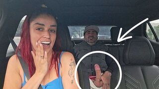 Uber-sofőr meghallja utasa hangos nyögéseit hátul!