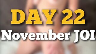 November első napja: pajzán maszturbálás egy dögös milf-fel