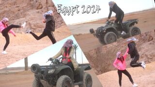 Motor, Pussy és Vad Szex: Izgat a Forró Csaj Sivatagi Lovaglása, Egyiptom 2024