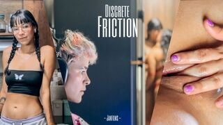 Asmr delicious fingers! Girlfriends eat each other with kisses and fuck each other with their busy neighbor