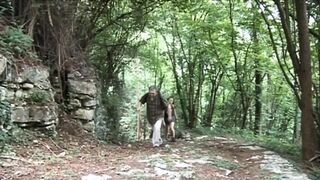 Old Pigs - Wild adventure in the woods with a mature leader and a naughty teenager