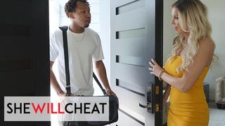 Hot MILF gets a huge dick professional on She Will Cheat