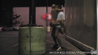 Nicole Aniston's wild street adventure with a huge surprise - Wicked Channel