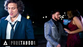 Pure Taboo Excuses - Violet Starr's first protective stepsister after a dramatic breakup on prom night